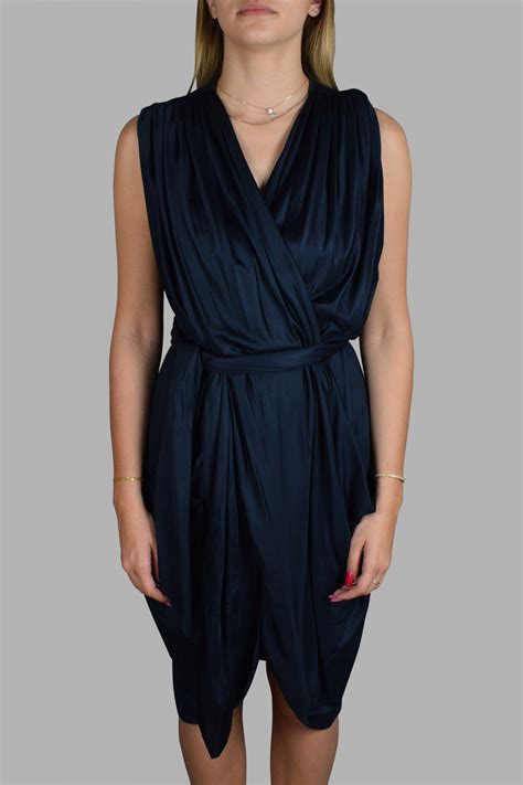 prada blue silk dress|Prada style dresses.